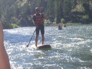 Stand Up Paddling (SUP) the Middle Fork and Main Salmon Rivers in Idaho